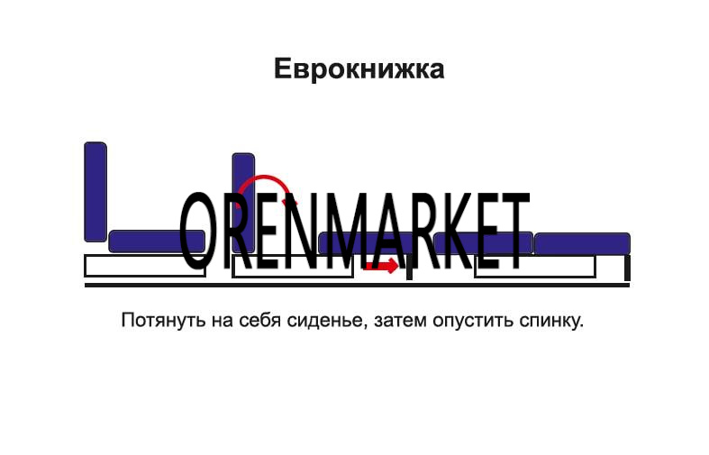 Диван-кровать угловой София