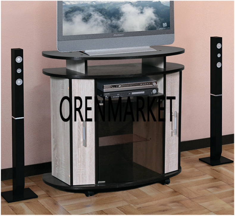 Тумба ТВ овал+DVD